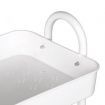 3 Tiers Kitchen Storage Trolley White