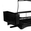 Detachable Dish Drying Rack Cutlery Black