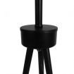 Modern Tripod Floor Lamp Linen Beige