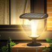 LED Solar Powered Pillar Night