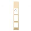 Floor Lamp LED Storage Shelf Khaki