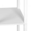 Floor Lamp Storage Shelf LED White