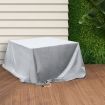 Outdoor Furniture Cover Waterproof Silver Barrier
