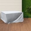Outdoor Furniture Cover Waterproof Silver 30cm Extension