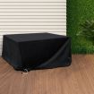 Outdoor Furniture Cover Garden Black 30cm Extension