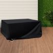 Outdoor Furniture Cover Garden Black 45cm Extension