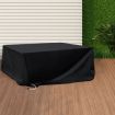 Outdoor Furniture Cover Garden Black 15cm