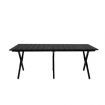 Folding Camping Table Portable Black