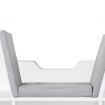 Kids Bookcase Toys Box Shelf White