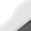 Kids Bookcase Toys Box Shelf White