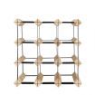 Timber Wine Storage Rack Wooden 12 Bottle