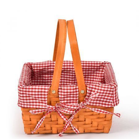 Picnic Basket Wicker Baskets Outdoor Deluxe Gift Storage Person Storage Carry