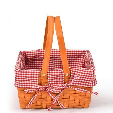 Picnic Basket Wicker Baskets Outdoor Deluxe Gift Storage Person Storage Carry
