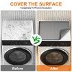 Silicone Washer Dryer Top Covers Non-Slip 60*50cm Mat Protector for Laundry Kitchen Surfaces Color Grey