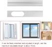 1.9m Window Air Conditioner Damper Air Conditioning Vent Cover Sliding Door Air Conditioner Vent Kit