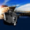 6500 LBS / 3000KGS Electric Boat Trailer Winch 12V Portable Detachable 10M Remote Steel Cable