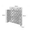 Caravan Diesel Heater Tank Cover Silver