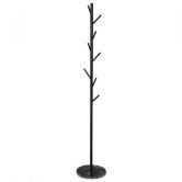 Coat Rack Hat Clothes Stand Hanger Black