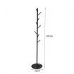 Coat Rack Hat Clothes Stand Hanger Black