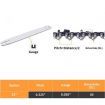 22" Chainsaw Chain Blade 22 inch