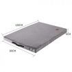 Pet Bed Foldable Dog Puppy Beds Grey XX-Large