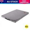 Pet Bed Foldable Dog Puppy Beds Grey XX-Large