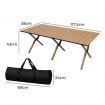 Folding Camping Table Foldable Oak