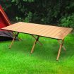 Folding Camping Table Foldable Oak