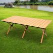 Folding Camping Table Foldable Oak