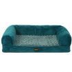 Pet Bed Sofa Dog Bedding Soft Warm L Blue Large