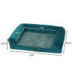 Pet Bed Sofa Dog Bedding Soft Warm L Blue Large
