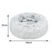 Pet Bed Cat Dog Donut Nest Calming XL Charcoal X-Large