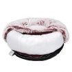 Pet Bed Cat Dog Donut Nest Calming XXL Pink XX-Large