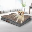 Dog Calming Bed Pet Cat Removable S Khaki Small