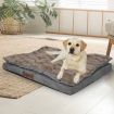 Dog Calming Bed Pet Cat Removable S Khaki Small