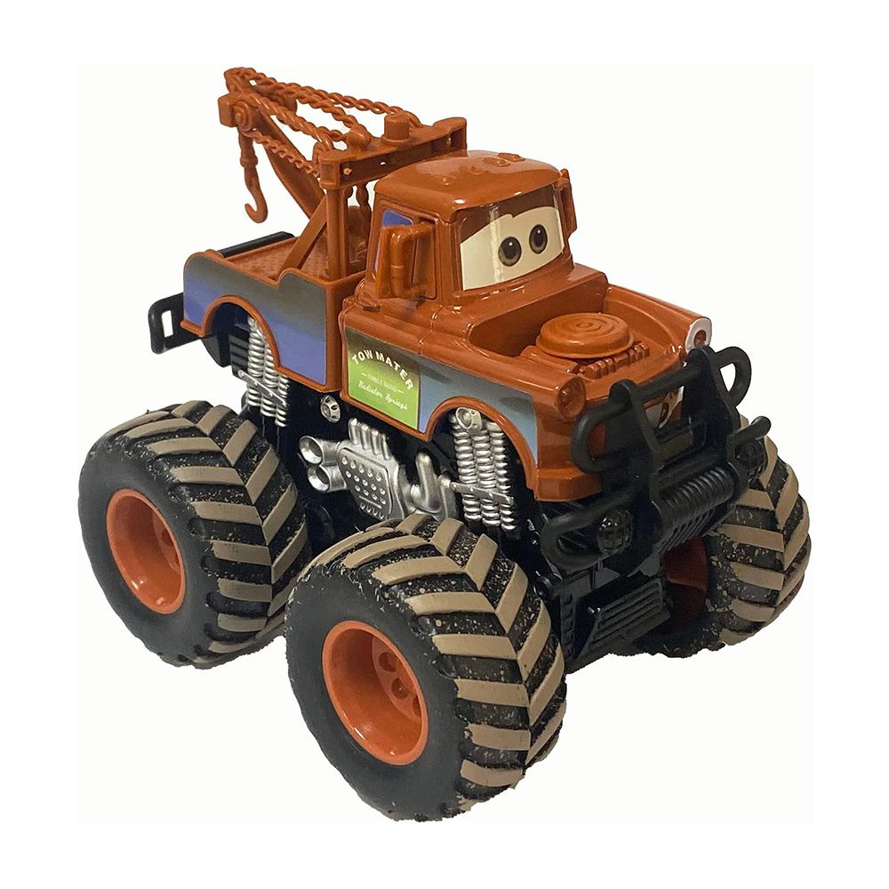 Movie Cars 3 Black Storm Jackson Lightning McQueen Curz Mater Giant Wheels Cars 1:55 Diecast Vehicles Toys Set Children Car Toy for Age3+ ,Mater