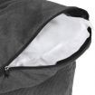 Pet Car Booster Seat Dog Protector L Grey Large