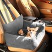 Pet Car Booster Seat Dog Protector M Grey Medium