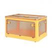 Storage Containers with Lid Clothes S Orange Small