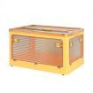 Storage Containers with Lid Clothes S Orange Small