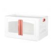 Plastic Storage Containers Stackable Red