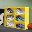 Sneaker Display Case 6x Clear Yellow