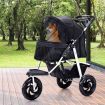 Pet Stroller Pram Dog Carrier Trailer