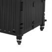 Folding Shopping Trolley Cart Portable Rolling Grocery Basket Wheel Black
