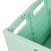 Folding Shopping Trolley Cart Portable Rolling Grocery Basket Wheel Green