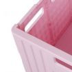 Folding Shopping Trolley Cart Portable Rolling Grocery Basket Wheel Pink