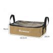 3PCS Camping Canvas Storage Khaki
