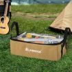 3PCS Camping Canvas Storage Khaki