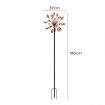 Garden Windmill Solar Light Wind Spinner