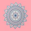 Yoga Mat Foldable Non-Slip Exercise Pink
